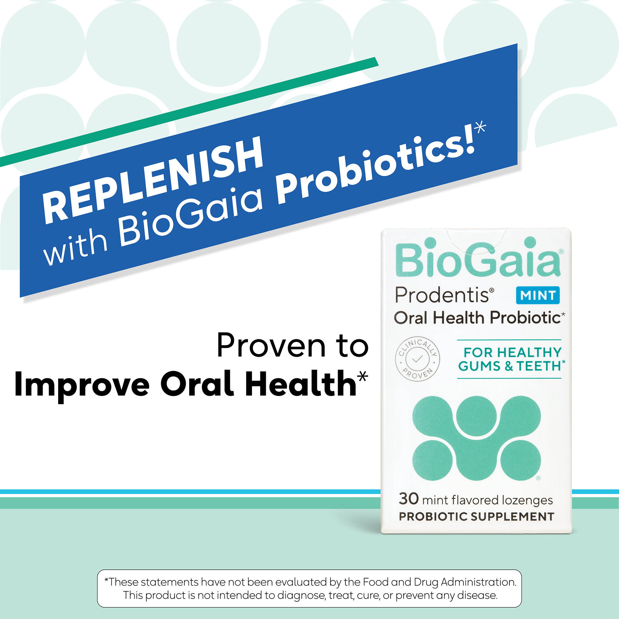 Paquete de 3 paquetes de BioGaia Prodentis - Pastillas probióticas