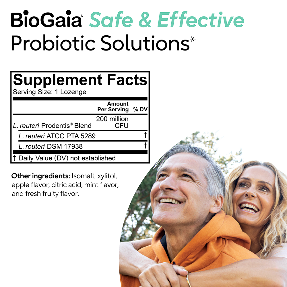 BioGaia Prodentis® - Probiotic Lozenges Apple