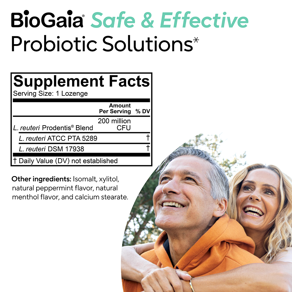 BioGaia Prodentis® - Probiotic Lozenges Mint