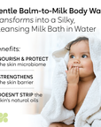 BioGaia Gentle Balm-to-Milk Body Wash