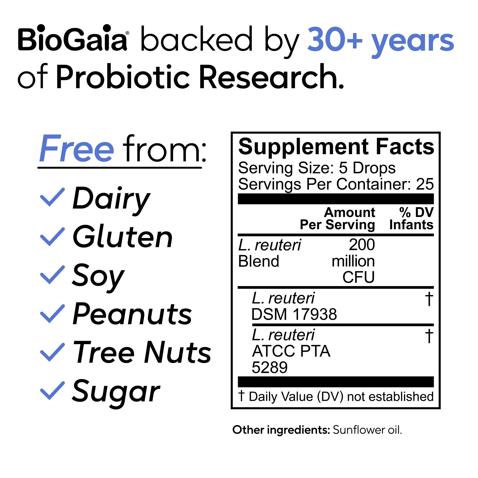 BioGaia Nurture &amp; Grow - Probiotic Drops