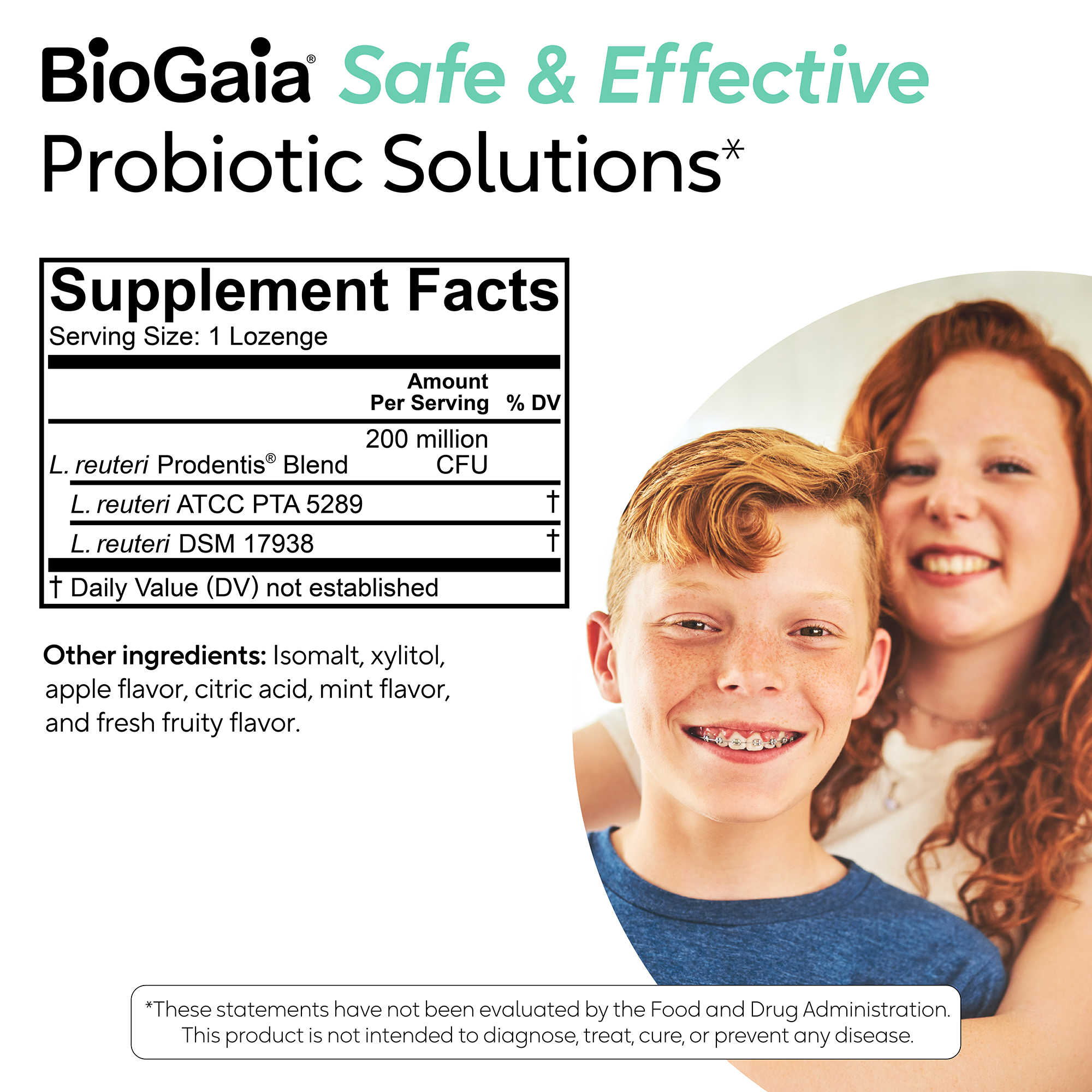 BioGaia Prodentis® KIDS - Probiotic Lozenges