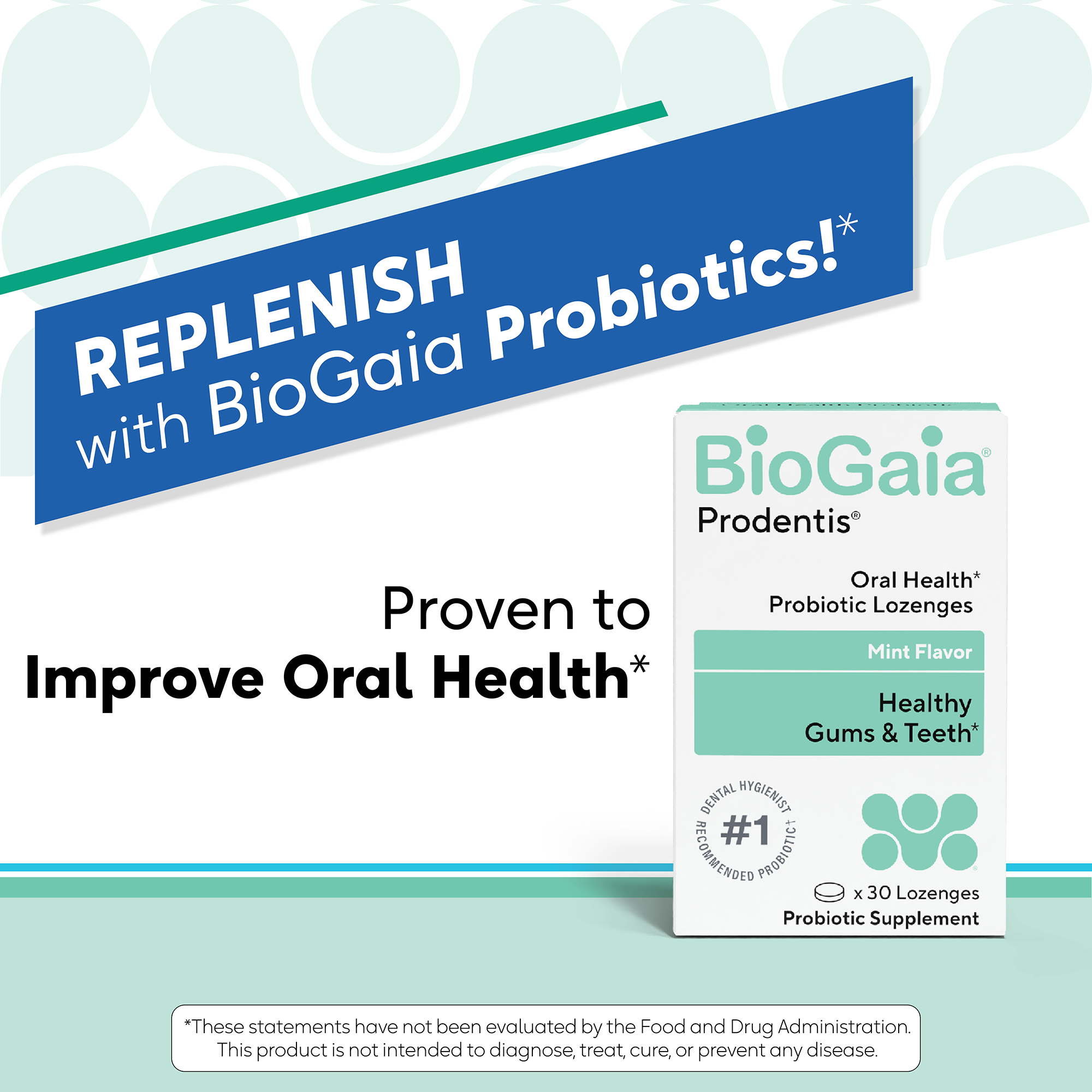 BioGaia Prodentis® - Probiotic Lozenges Mint